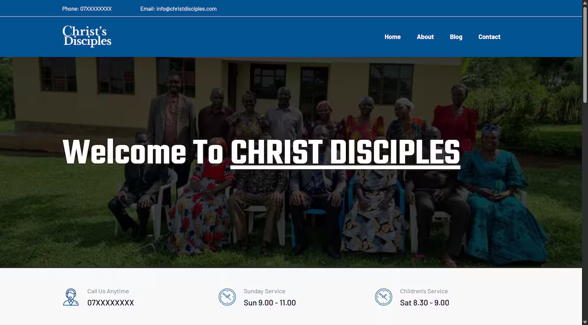 CHRIST DISCIPLES